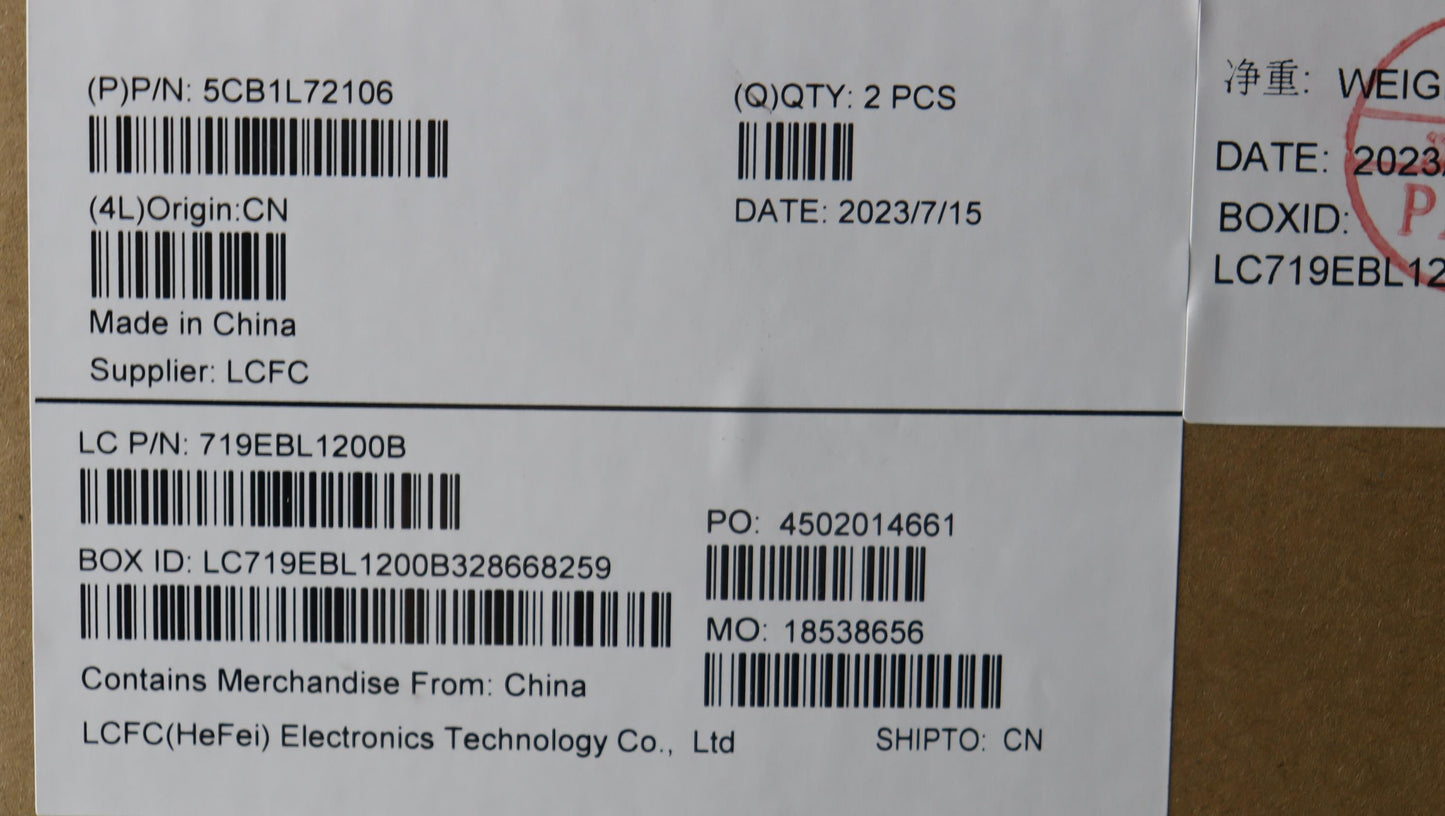 Lenovo Cover Keyboard L82Yq Assy Ger - 5CB1L72106