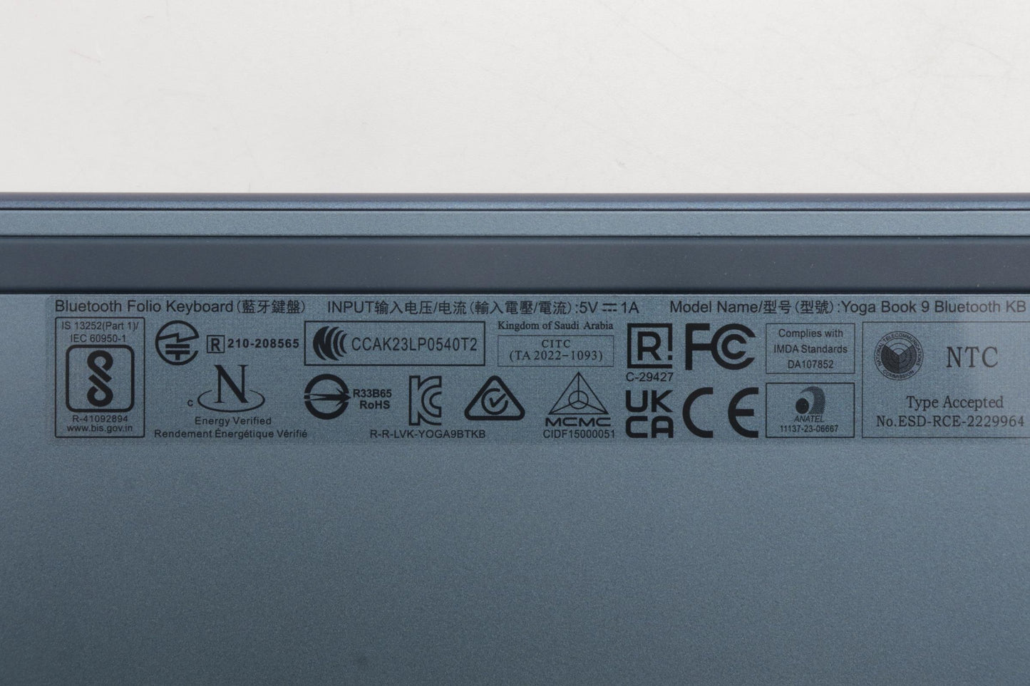 Lenovo Cover Keyboard L82Yq Assy Tur - 5CB1L72116