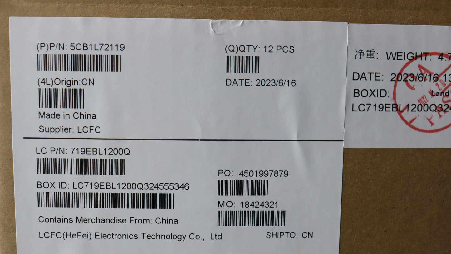 Lenovo Keyboard External Keyboard (English) - 5CB1L72119