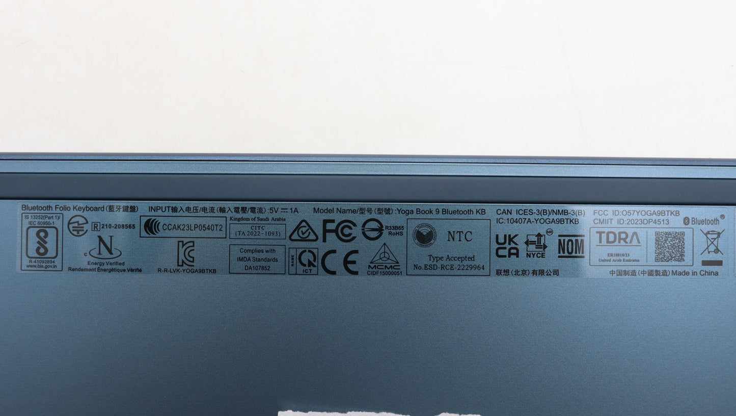 Lenovo Keyboard External Keyboard (English) - 5CB1L72119