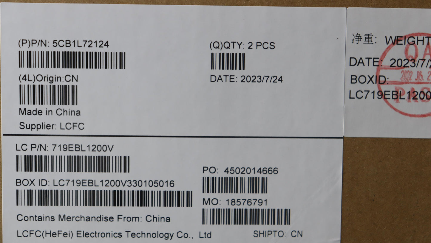 Lenovo Cover Keyboard L82Yq Assy Ara - 5CB1L72124