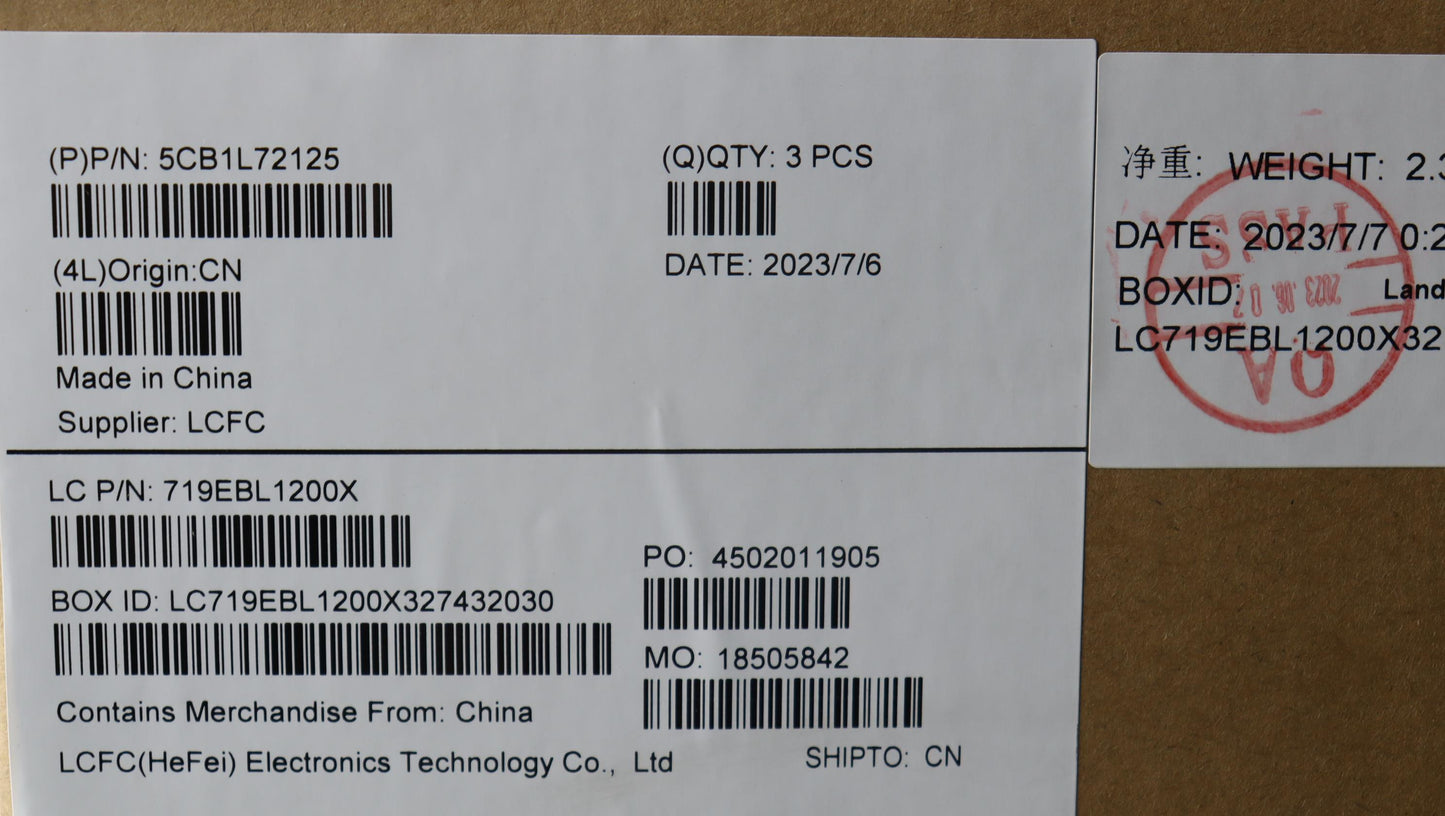 Lenovo Cover Keyboard L82Yq Assy Fra - 5CB1L72125