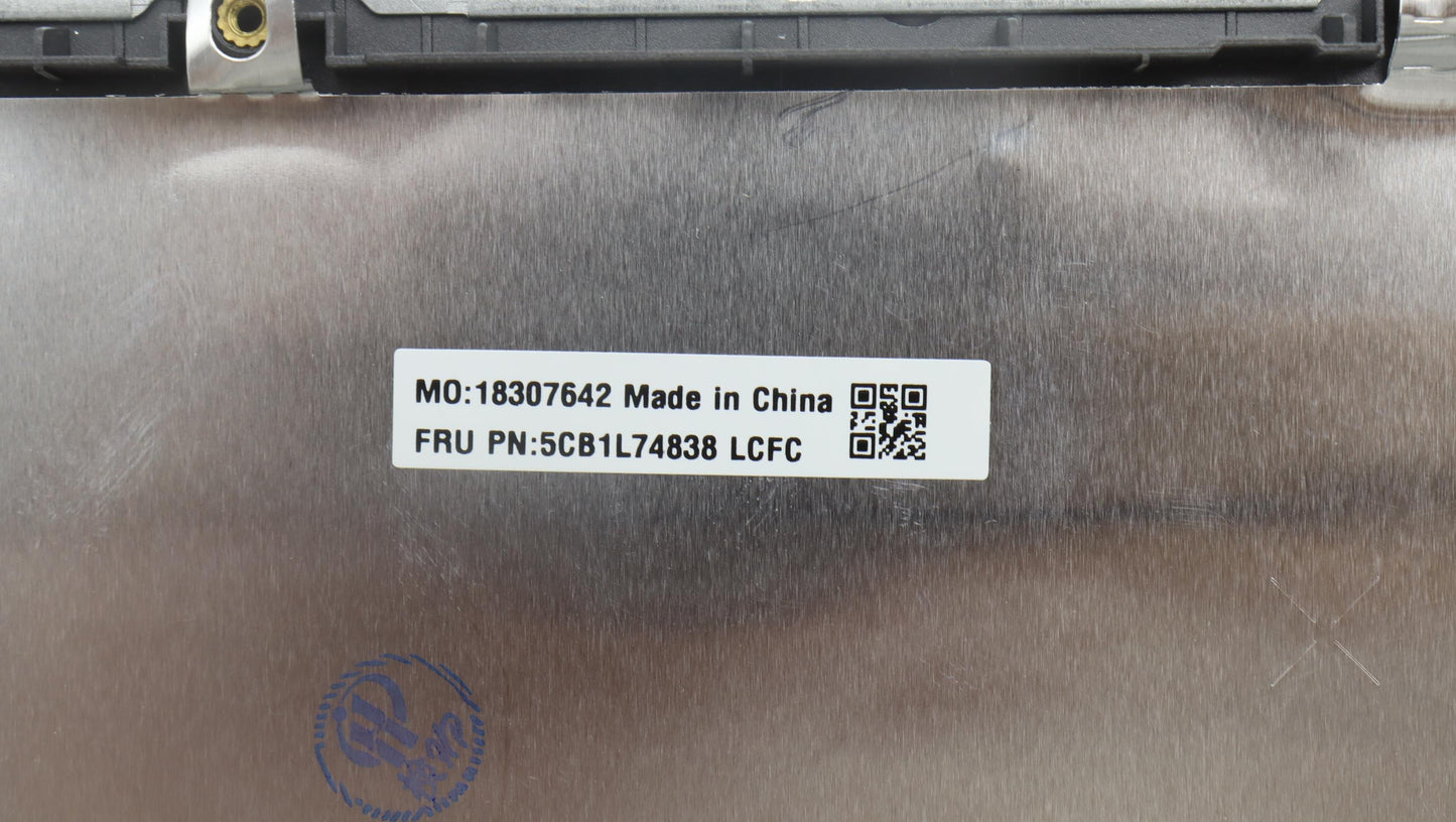 Lenovo Cover Upper Case Assembly Fra - 5CB1L74838