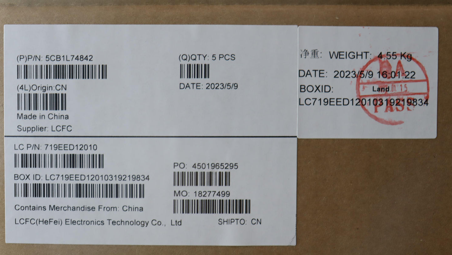 Lenovo Cover Upper Case Assembly Ger - 5CB1L74842