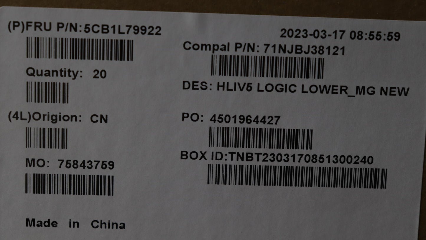 Lenovo Cover Lower Case C 21Jd Mg - 5CB1L79922