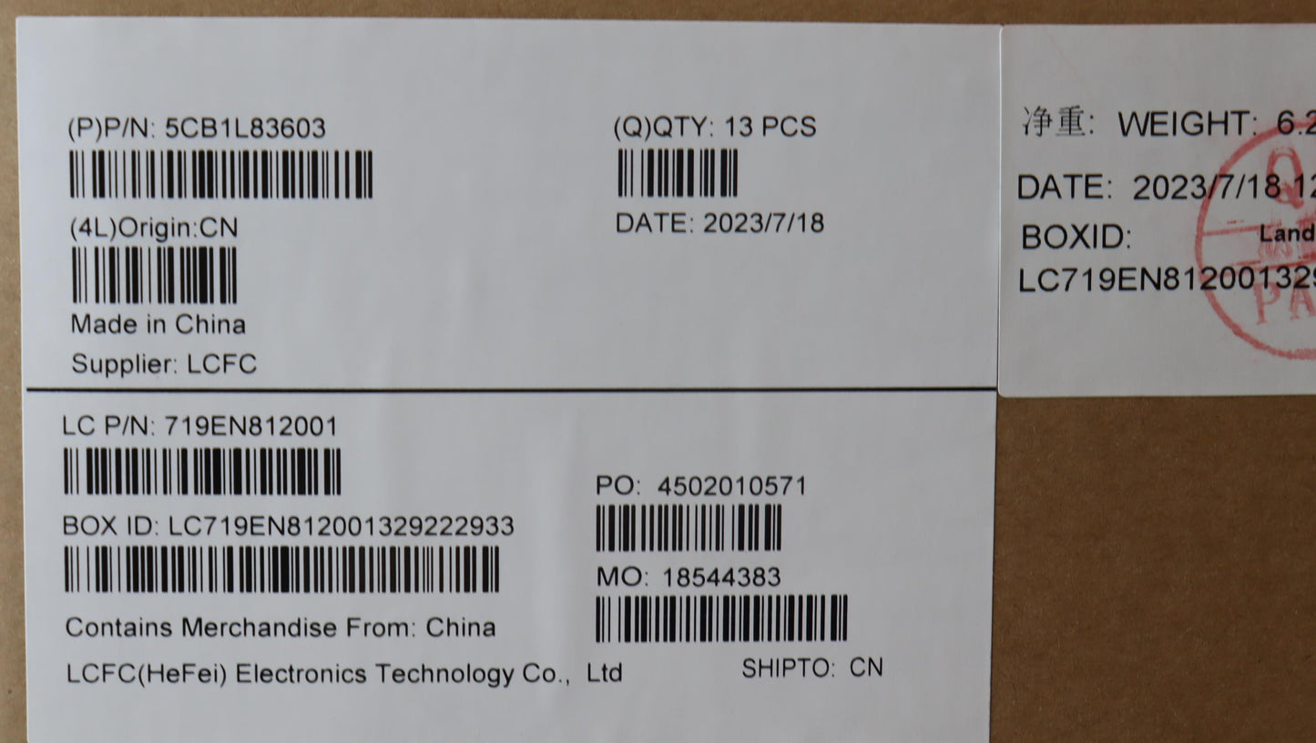 Lenovo Cover Cover L 83As D Cover Ag - 5CB1L83603
