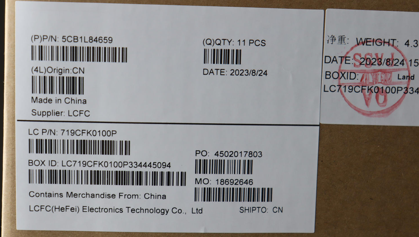 Lenovo D-Cover Sub Assembly - 5CB1L84659