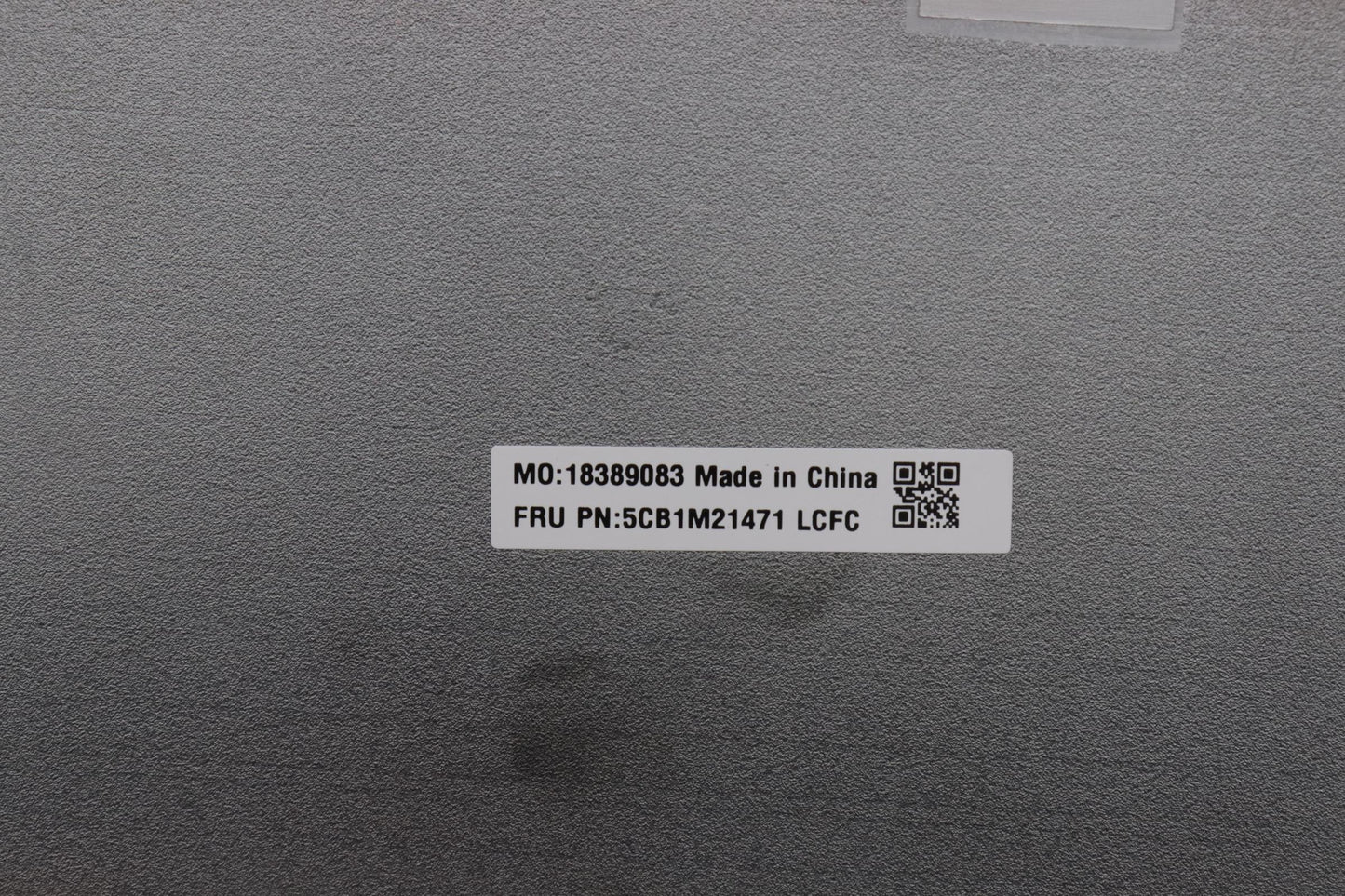 Lenovo Cover Fru E16G1_Dcover_P - 5CB1M21471