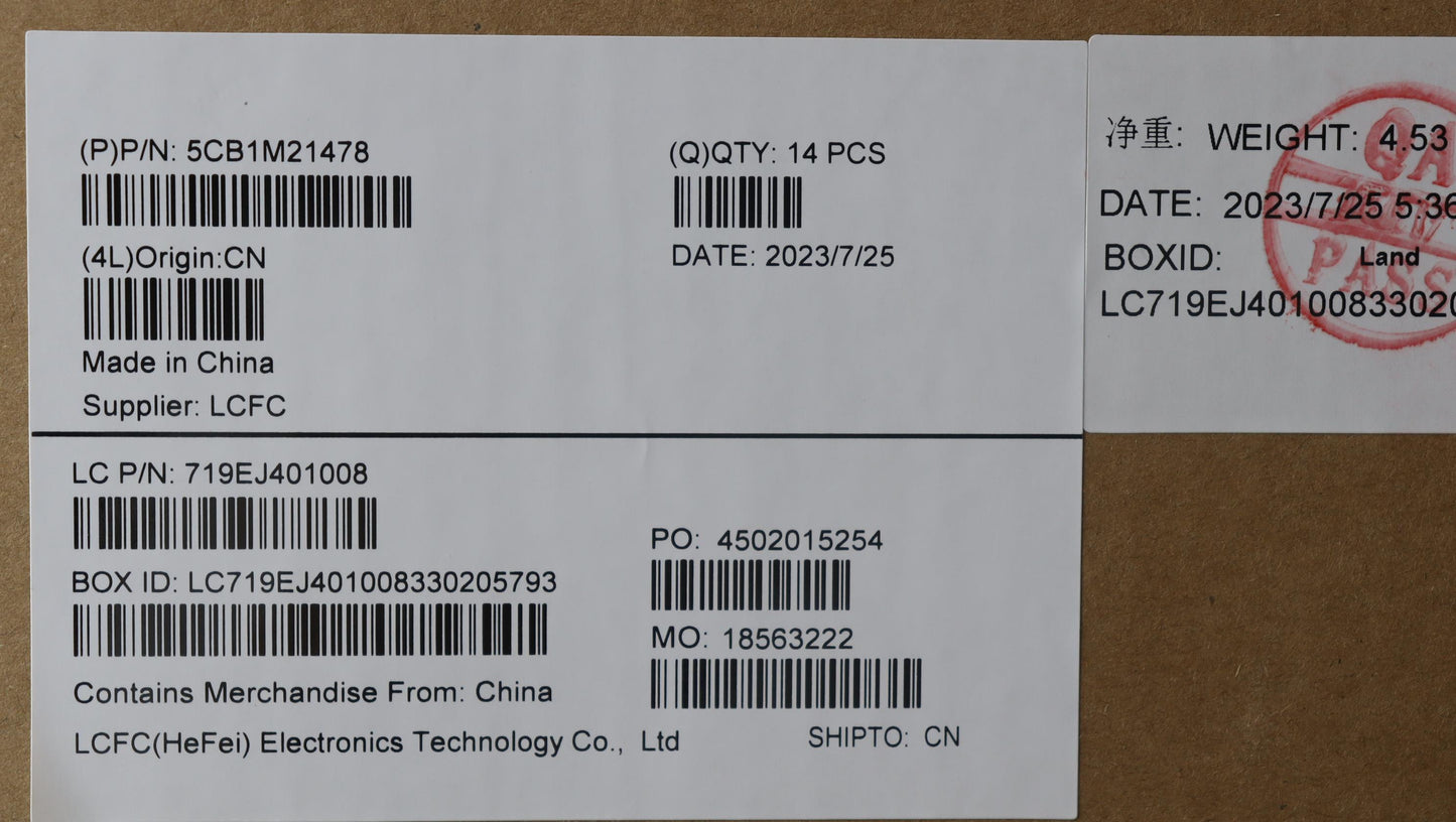 Lenovo Replacement Part - 5CB1M21478