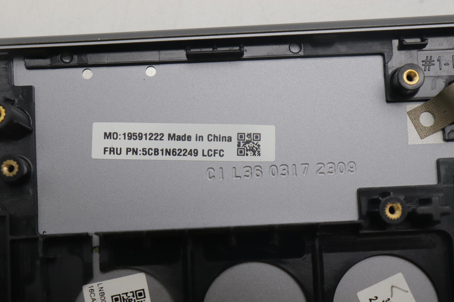 Lenovo Cover Upper Case Asm_Usa - 5CB1N62249