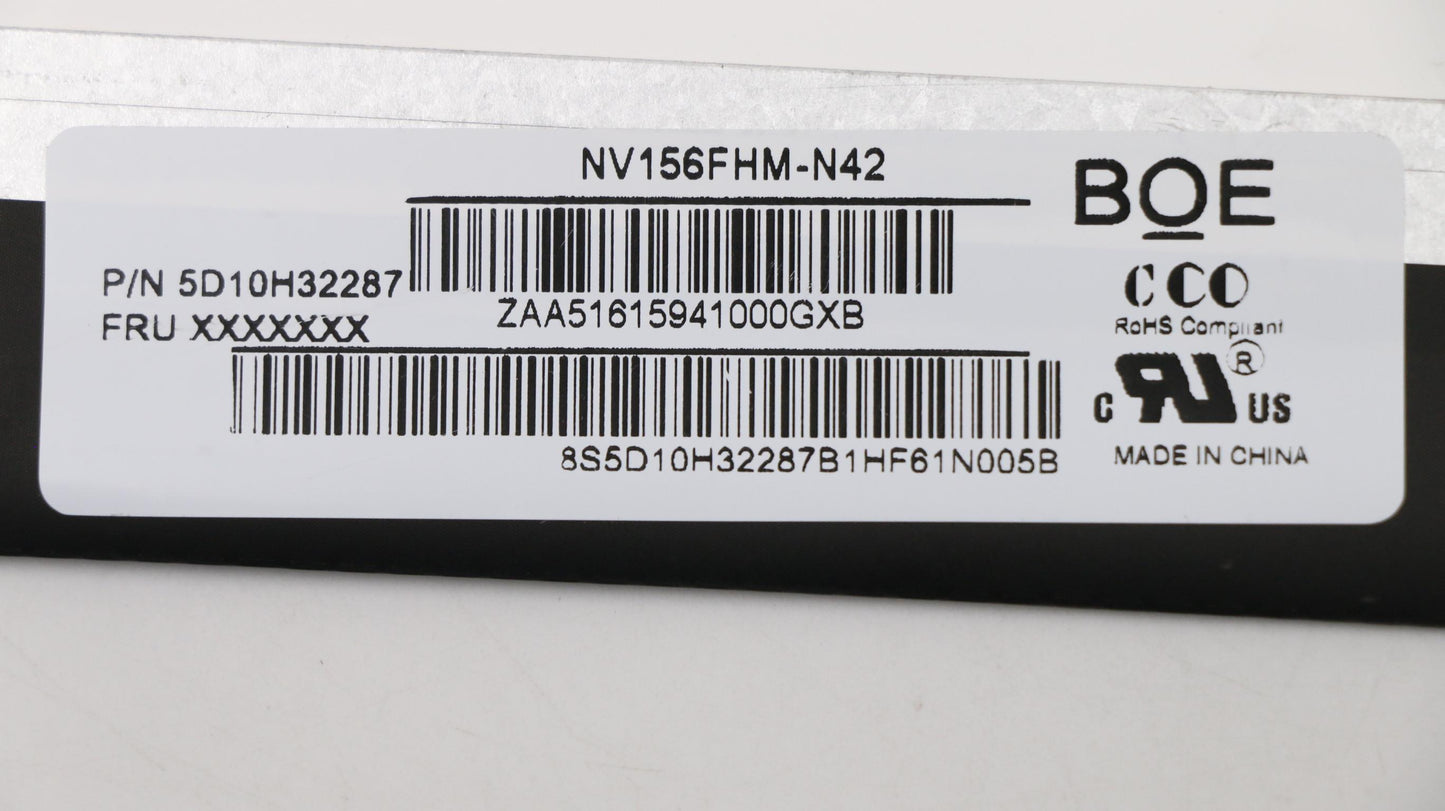 Lenovo Laptop Lcd Screen - 5D10H32287