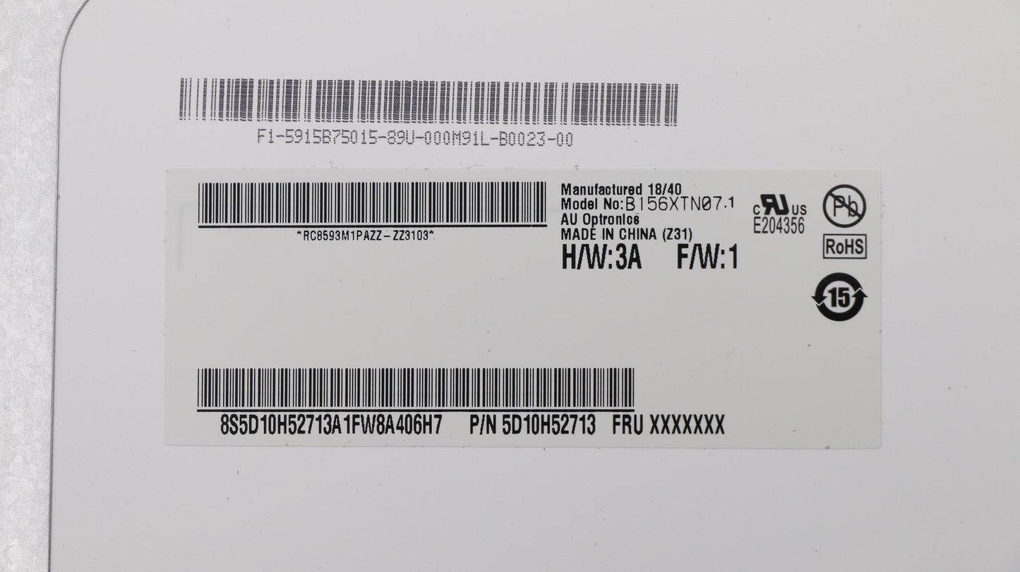 Lenovo Lp Lcd Panels - 5D10H52713
