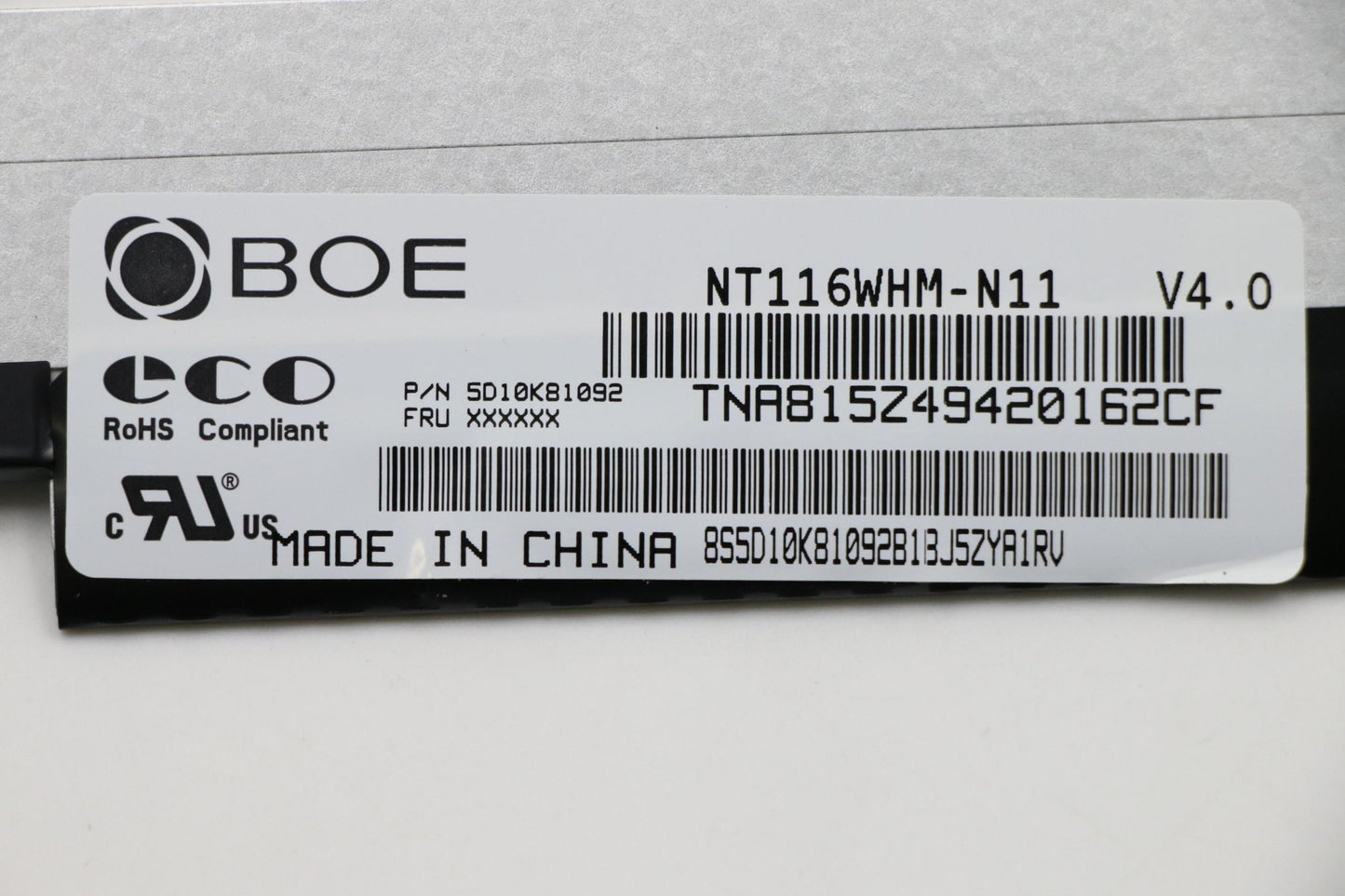 Lenovo Lp Lcd Panels - 5D10K81092