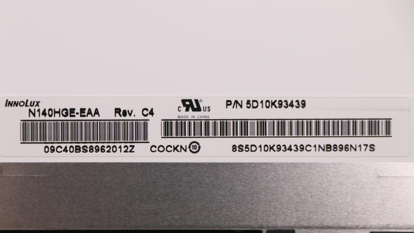 Lenovo Lp Lcd Panels - 5D10K93439