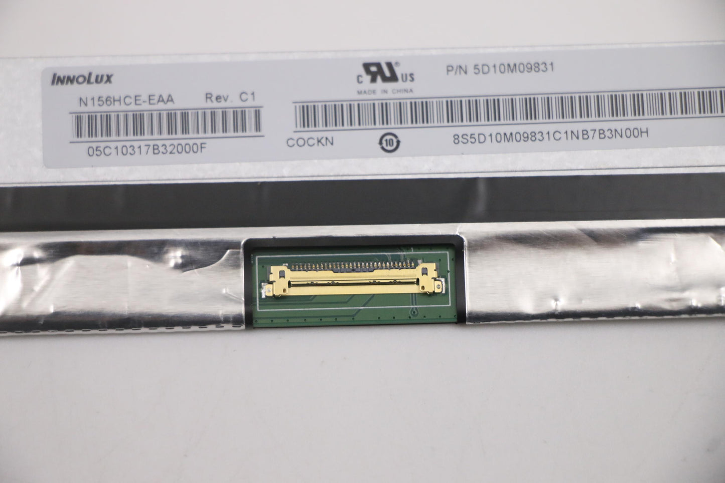 Lenovo 15.6" FHD Display, Non-Touch, Anti-Glare, IPS, 250 nits - 5D10M09831