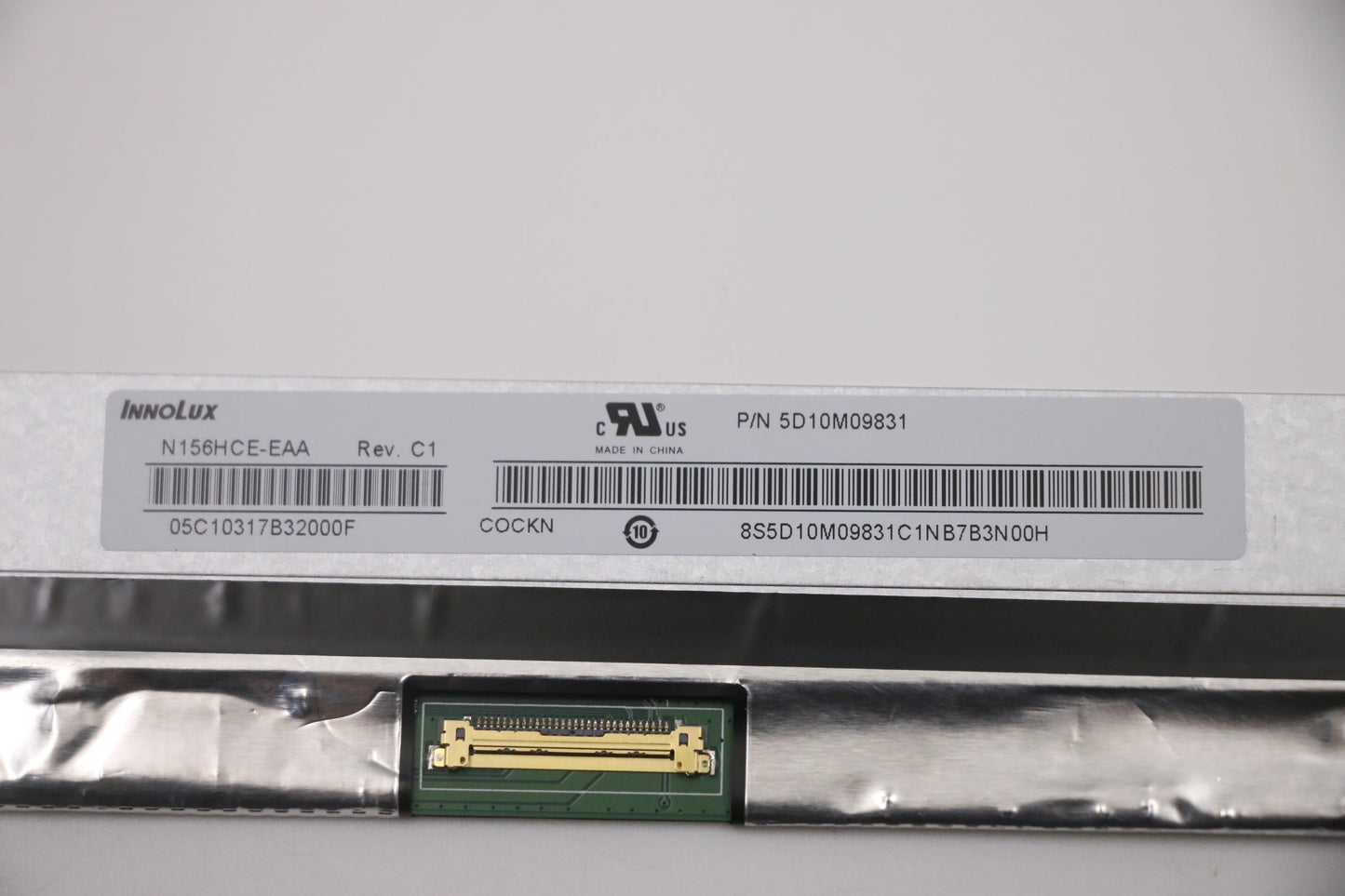 Lenovo 15.6" FHD Display, Non-Touch, Anti-Glare, IPS, 250 nits - 5D10M09831