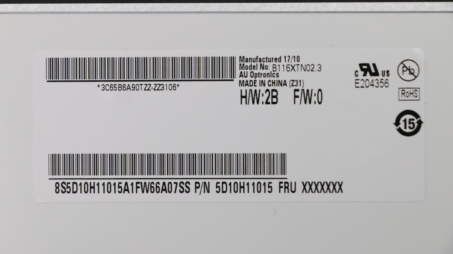 Lenovo Lcd Module B 80Ly For Tkm - 5D10M13958