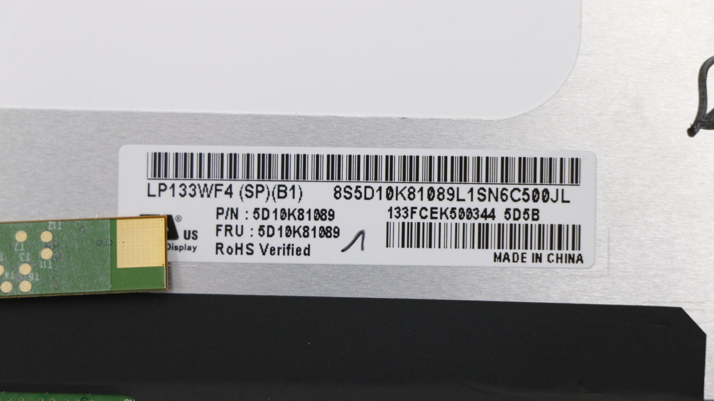 Lenovo Panel Assembly Fhd Touch Silve - 5D10N03441