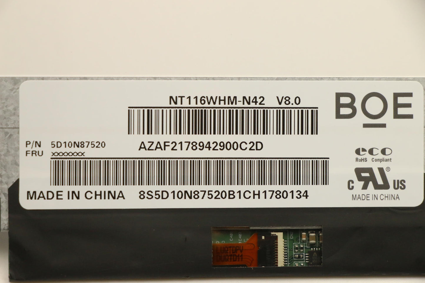 Lenovo 5D10N87520 Bo Nt116Whm-N42 V8.0 Hdt Ag S