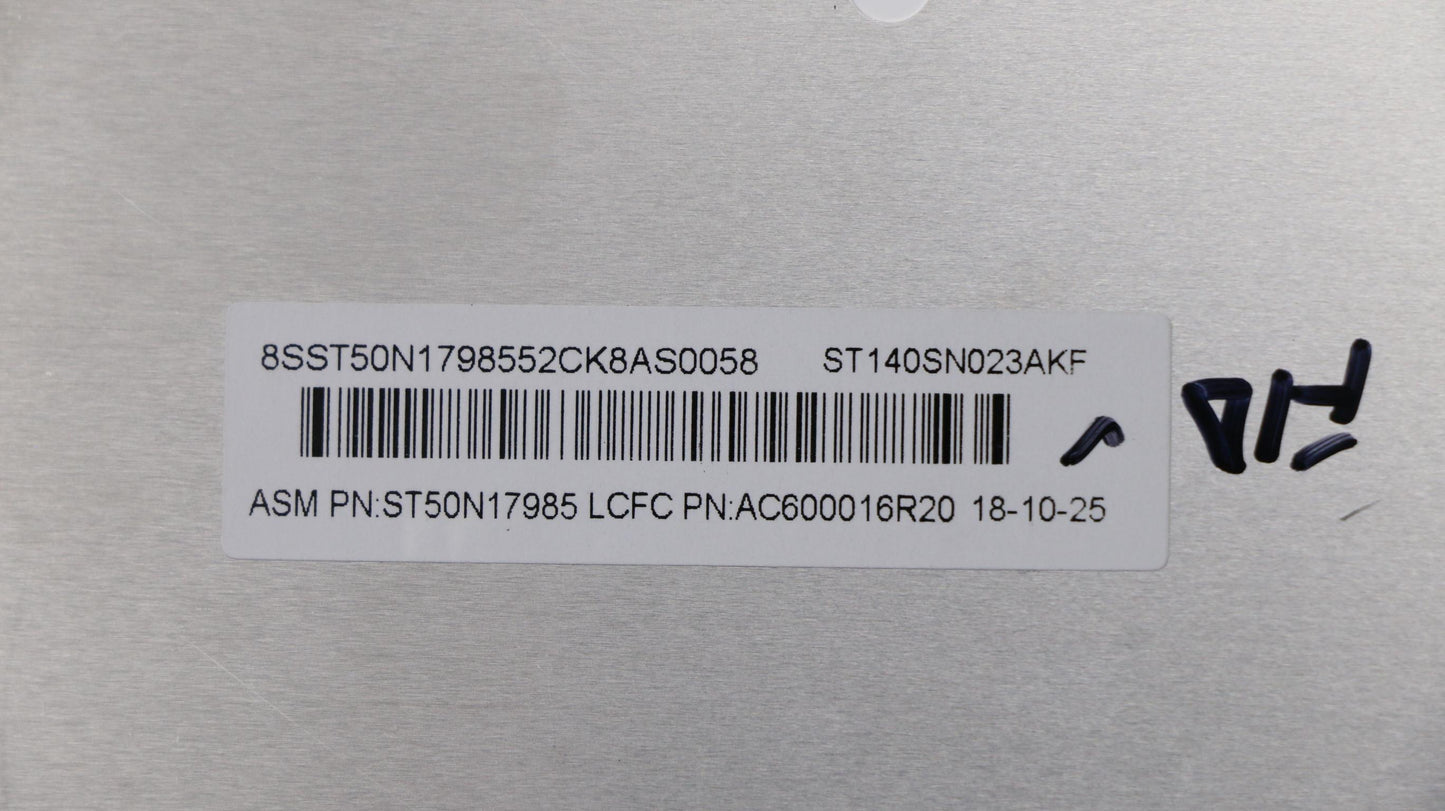 Lenovo 14" FHD LCD Module, Display - 5D10P54228