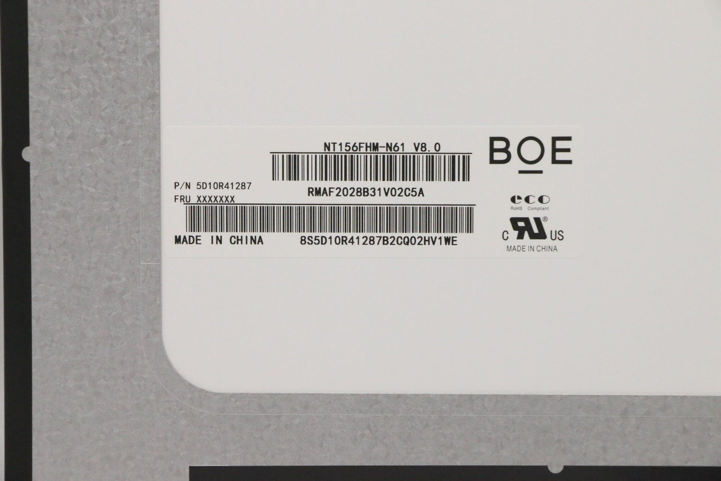 Lenovo 15.6" FHD Display, Anti-Glare, TN, 220 nits - 5D10R41287