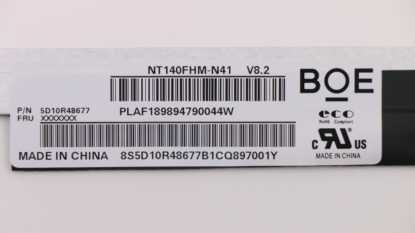 Lenovo Boe 14 Fhd Tn Panel Pn Add To - 5D10R48677