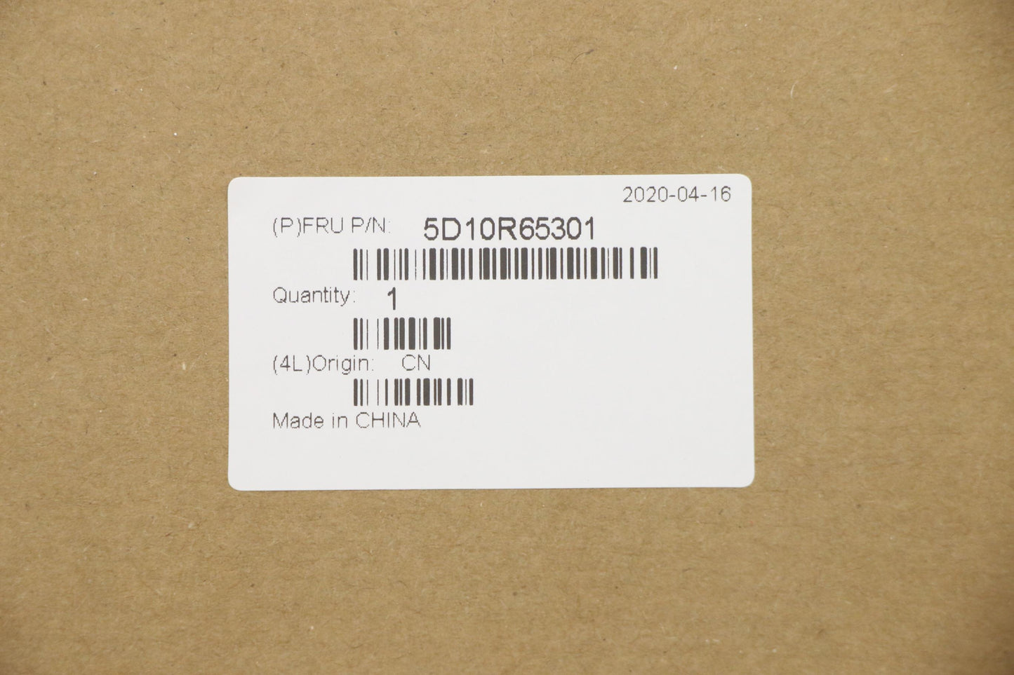 Lenovo Display, 15.6", FHD, Non-Touch, Anti-Glare, IPS, 250nit, 45% NTSC - 5D10R65301