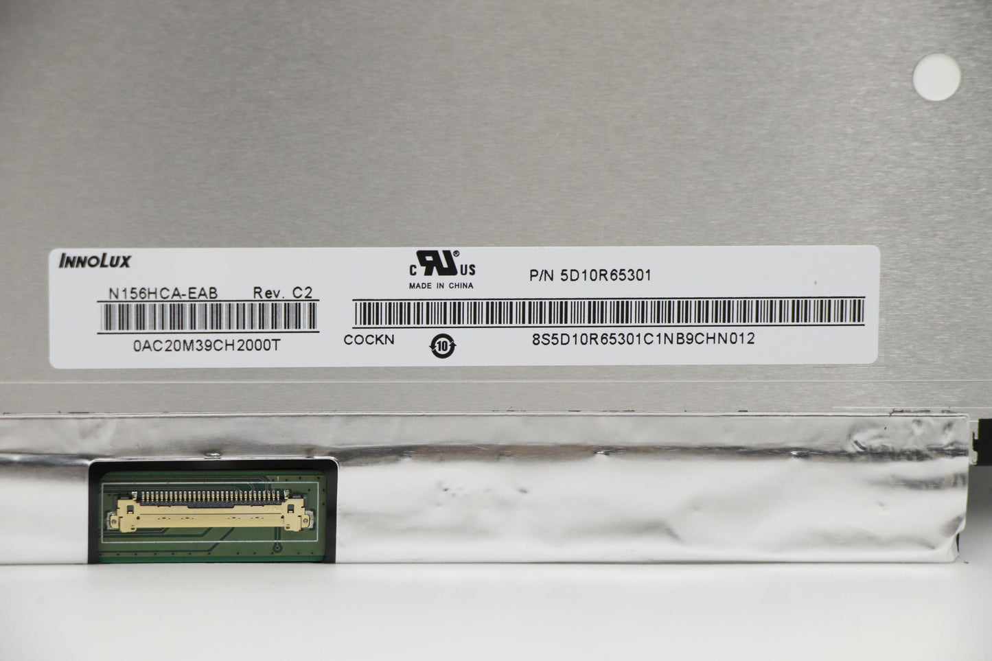 Lenovo Display, 15.6", FHD, Non-Touch, Anti-Glare, IPS, 250nit, 45% NTSC - 5D10R65301