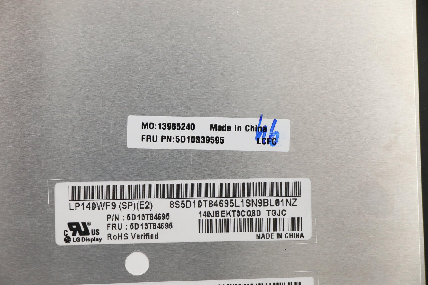 Lenovo LCD Module, 14", FHD, Touch, Glare, IPS - 5D10S39595