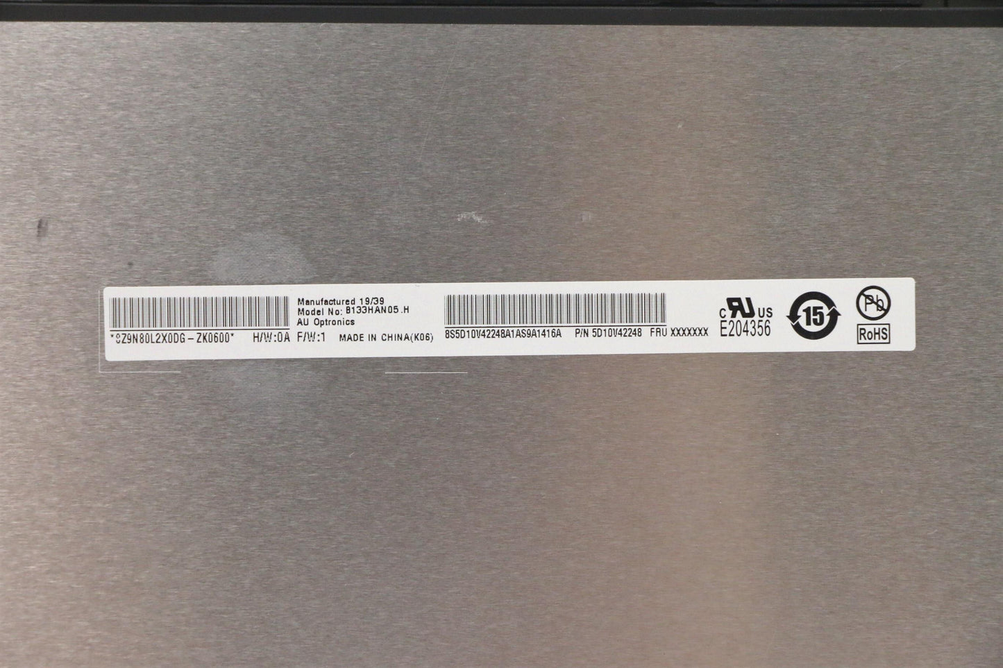 Lenovo Lf3Lcd13.3Fhd400W Tp St133Sn0 - 5D10S39625