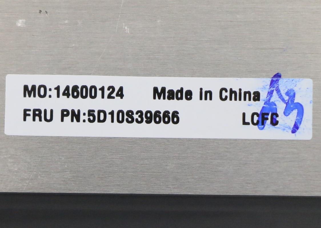 Lenovo LCD Module, 14", UHD, Touch, Glossy, IPS, 500 nits - 5D10S39666