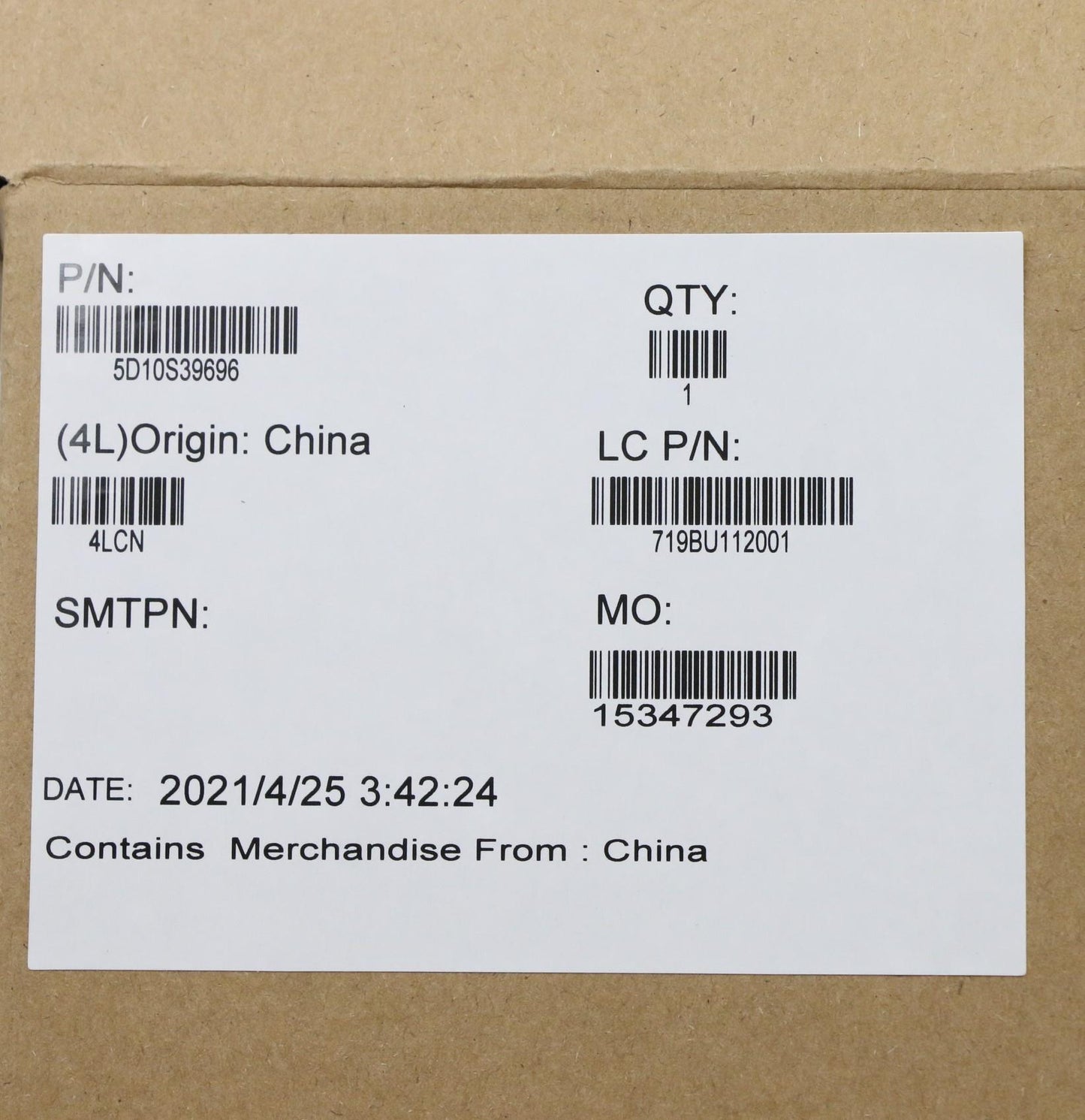 Lenovo LCD Module, 17.3" HD, TN, Anti-Glare - 5D10S39696