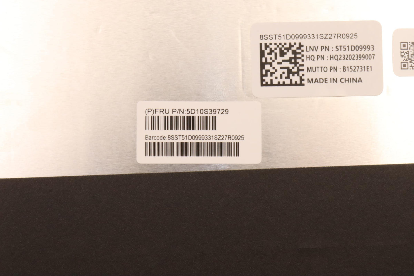 Lenovo 13.3" FHD LCD Module, Touch, Glare, IPS, 400 nits, 100% sRGB - 5D10S39729