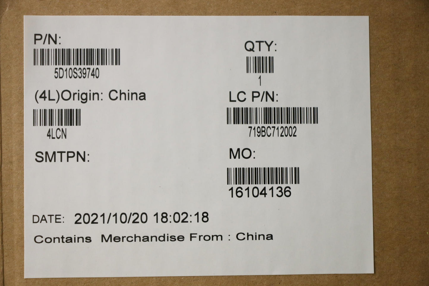 Lenovo Display Lcd Module L 82Bh Fhd - 5D10S39740