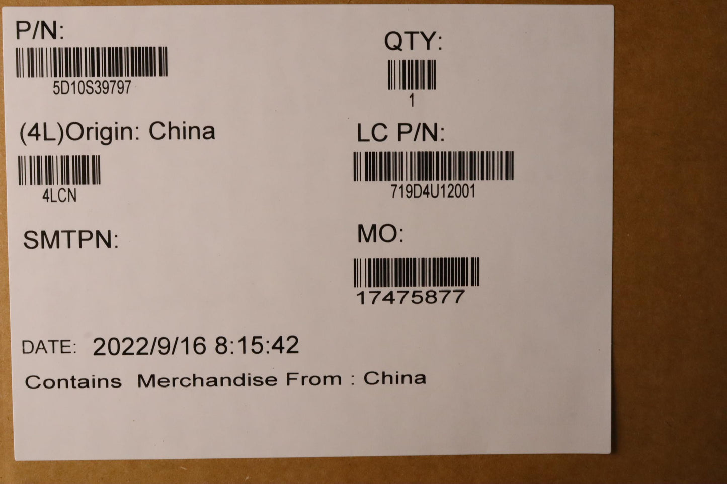 Lenovo 14-inch 2.8K Touchscreen IPS Display 400nit - 5D10S39797