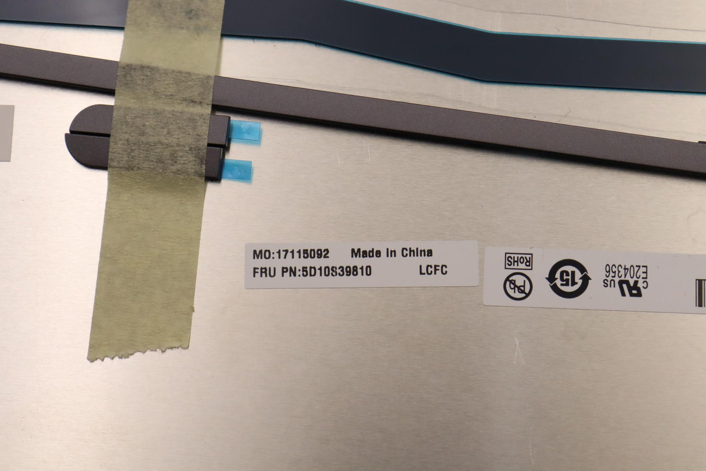 Lenovo 14" 2.2K Touchscreen LCD Module, Glossy, IPS, 300 nits, 100% sRGB - 5D10S39810