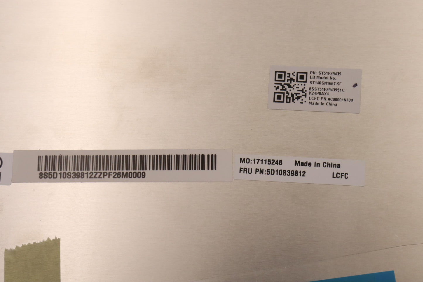 Lenovo Display Lcdmodulel82Qe Wstrip - 5D10S39812