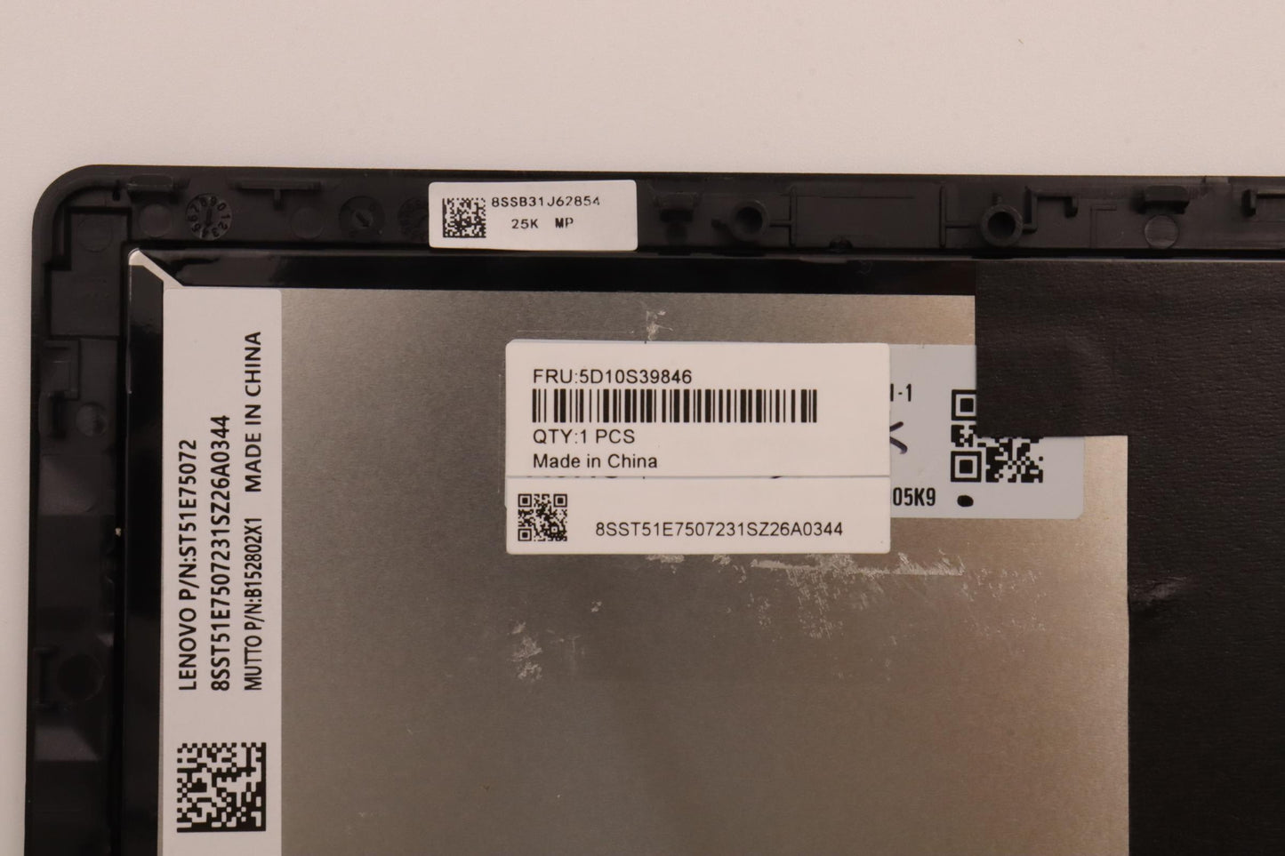 Lenovo 12.3" WQXGA Touch Display, Glare, IPS, 500 nits, 100% DCI-P3 - 5D10S39846