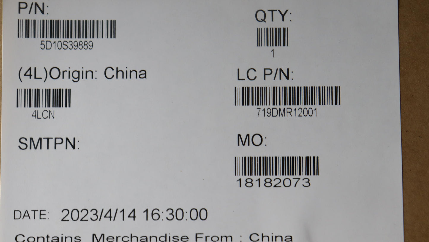 Lenovo Display Lcd Module L 82T5 30T - 5D10S39889