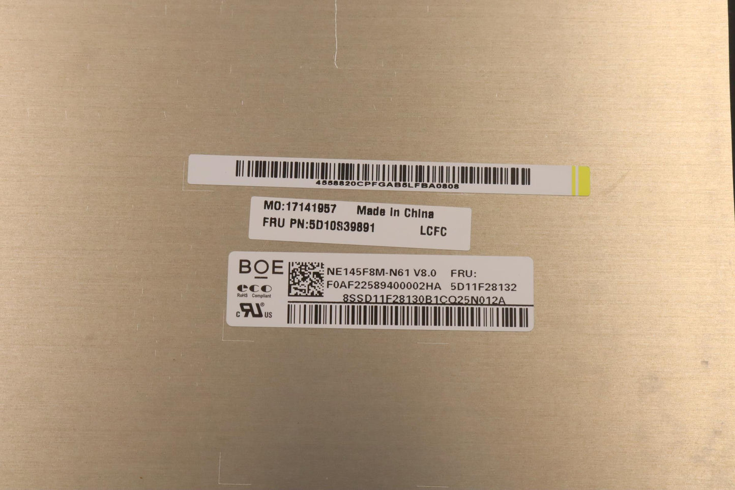 Lenovo Display Lcd Module L 82Tl Mlr - 5D10S39891