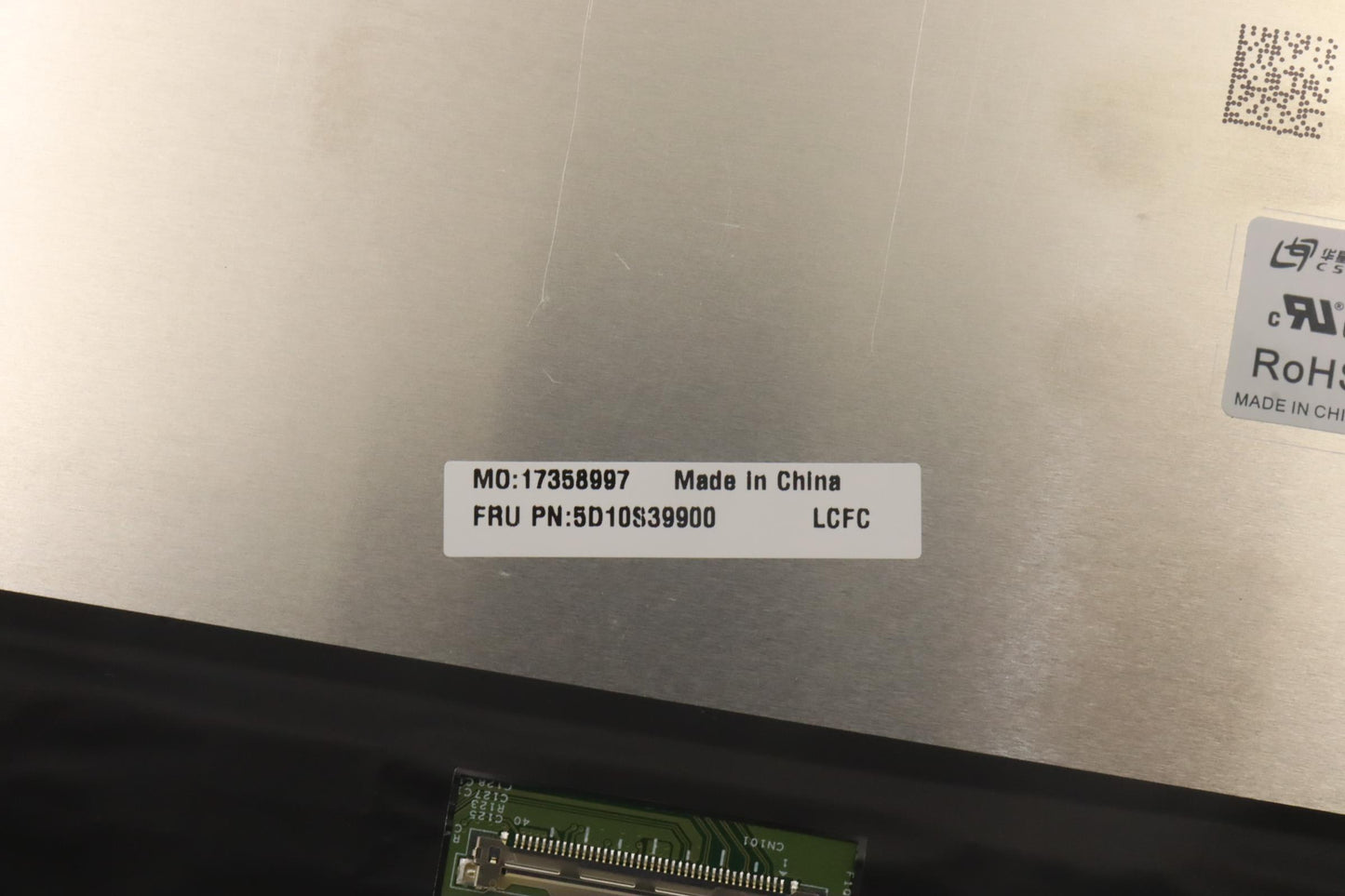 Lenovo LCD Module, 13.3", WQXGA, Touch, Anti-Glare, IPS, 400nit - 5D10S39900