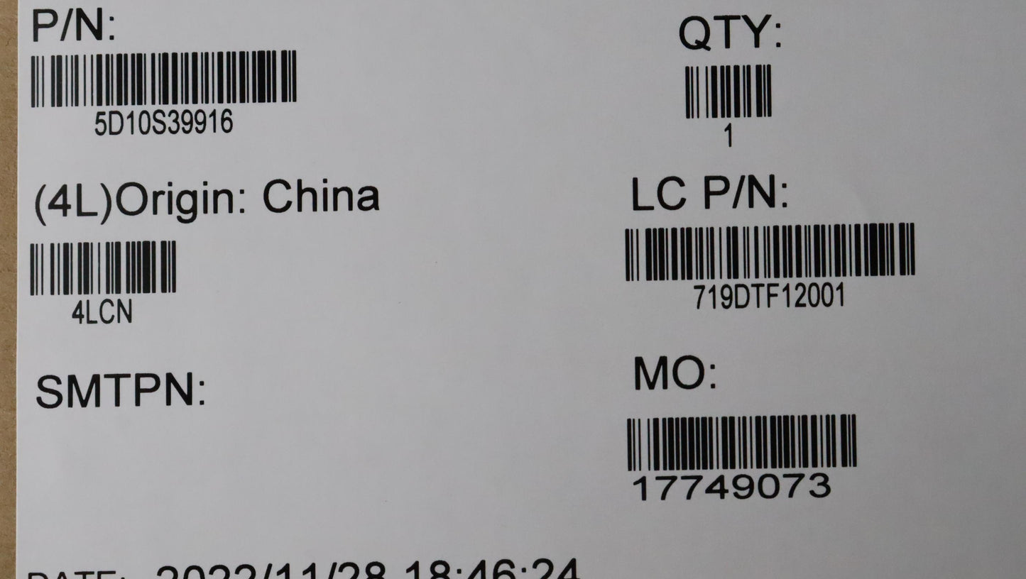 Lenovo Display Lcd Module L 82Uu K08 - 5D10S39916