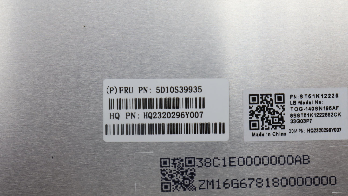 Lenovo Display Lcd Moduleh82Wv_400N_T - 5D10S39935