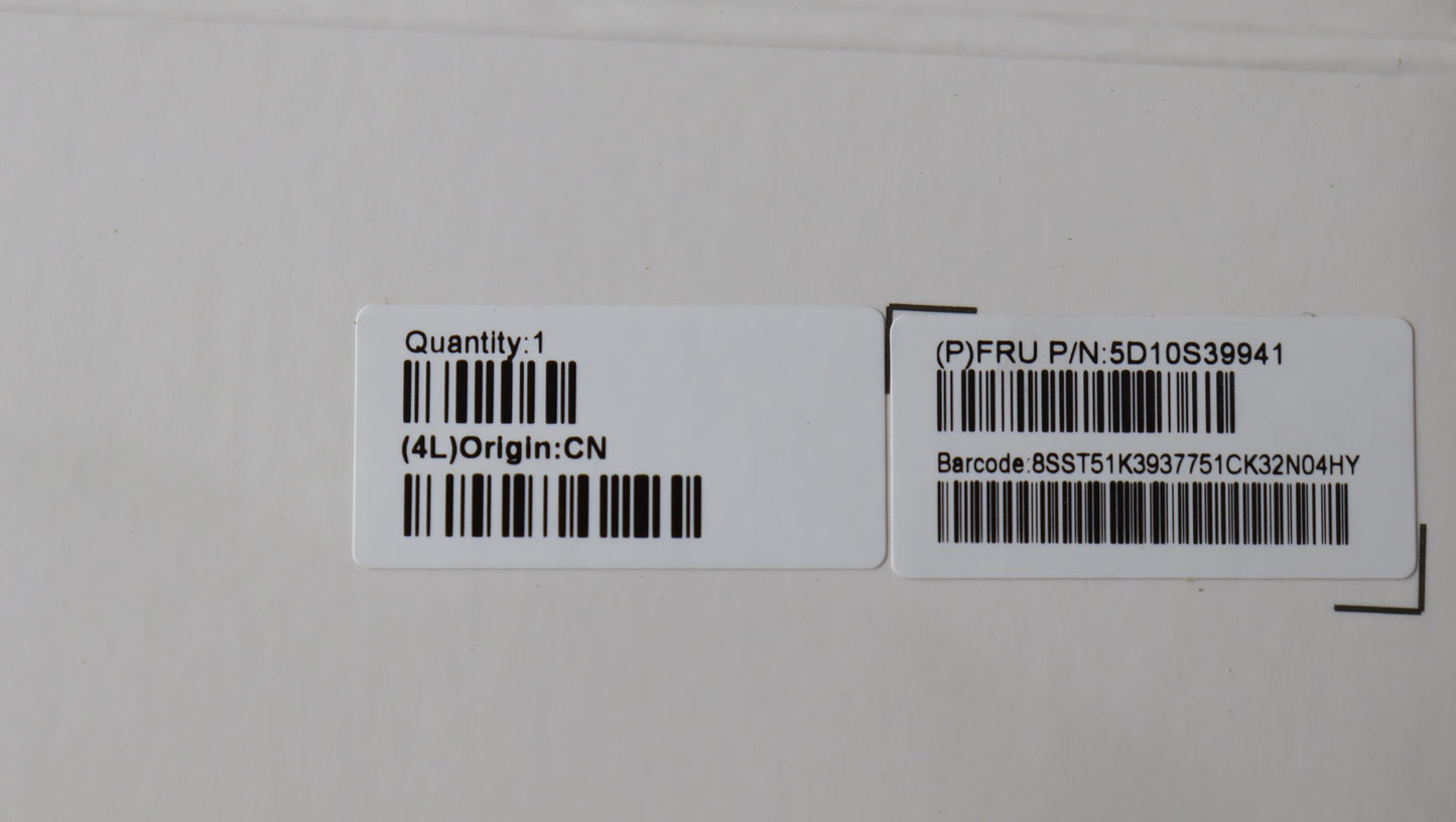 Lenovo 16" WUXGA Touch Display, IPS, Glare, 300 nits, 45% NTSC - 5D10S39941