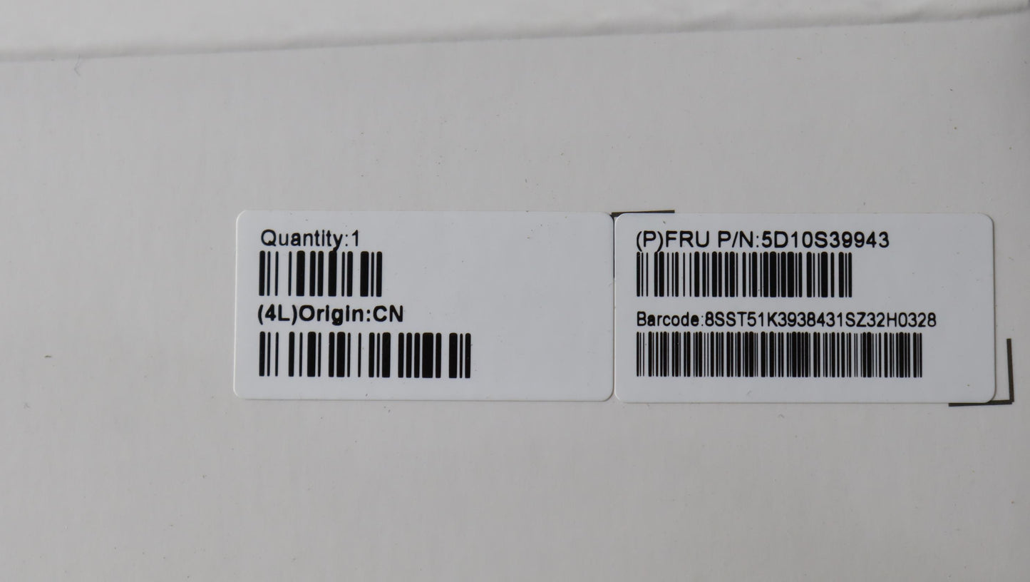 Lenovo 16" WQXGA Touch Display Module, IPS, 400nits, 100% sRGB - 5D10S39943