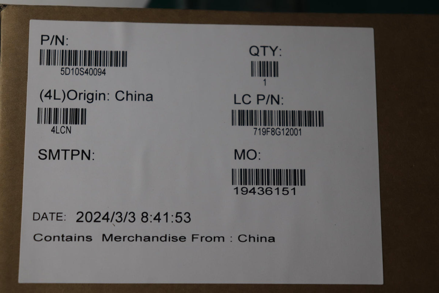 Lenovo Display Lcd Module L83D4 - 5D10S40094