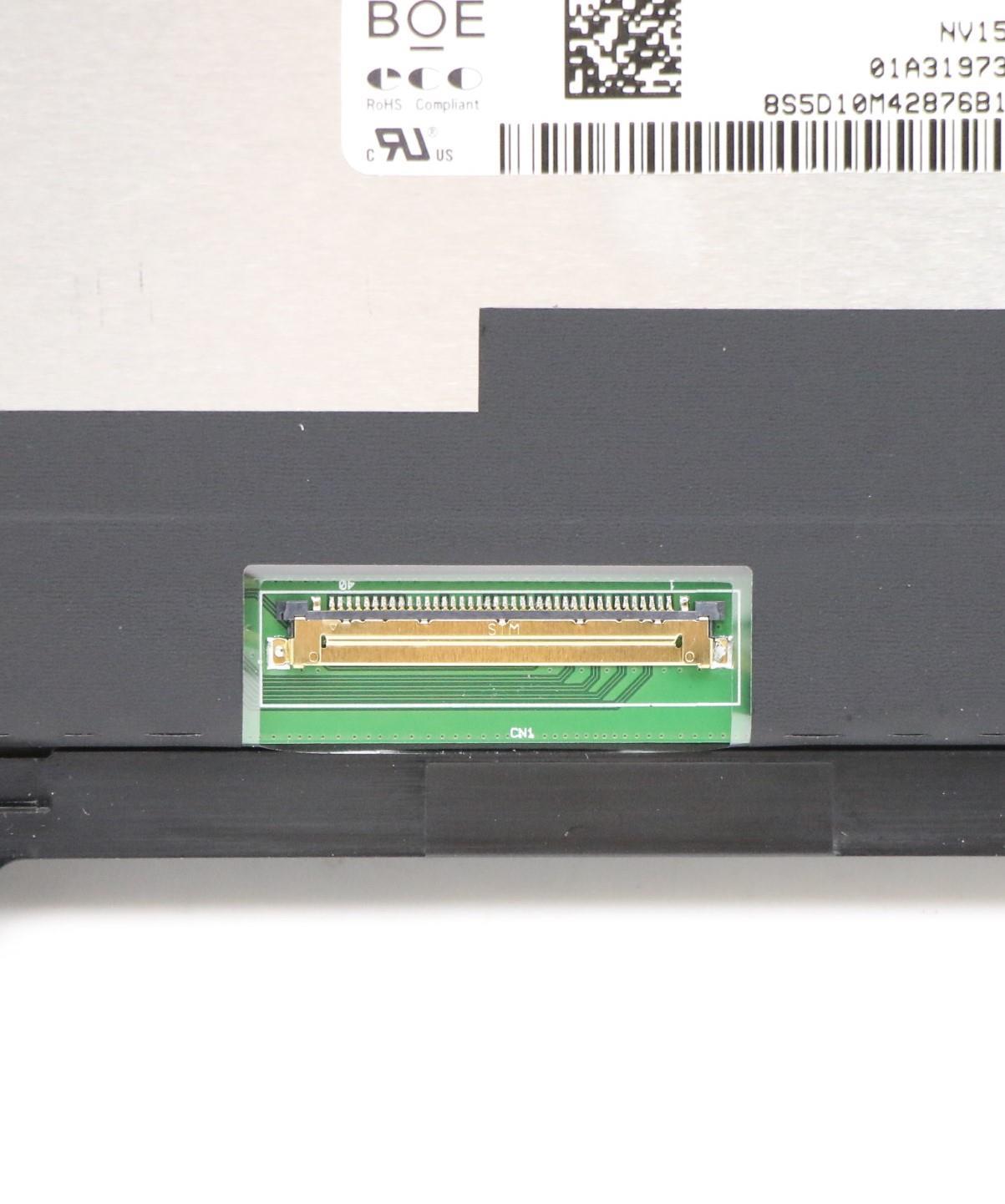 Lenovo 15.6" UHD LCD Module, Touch, Glare, IPS, 300nit, 72% NTSC - 5D10S73327