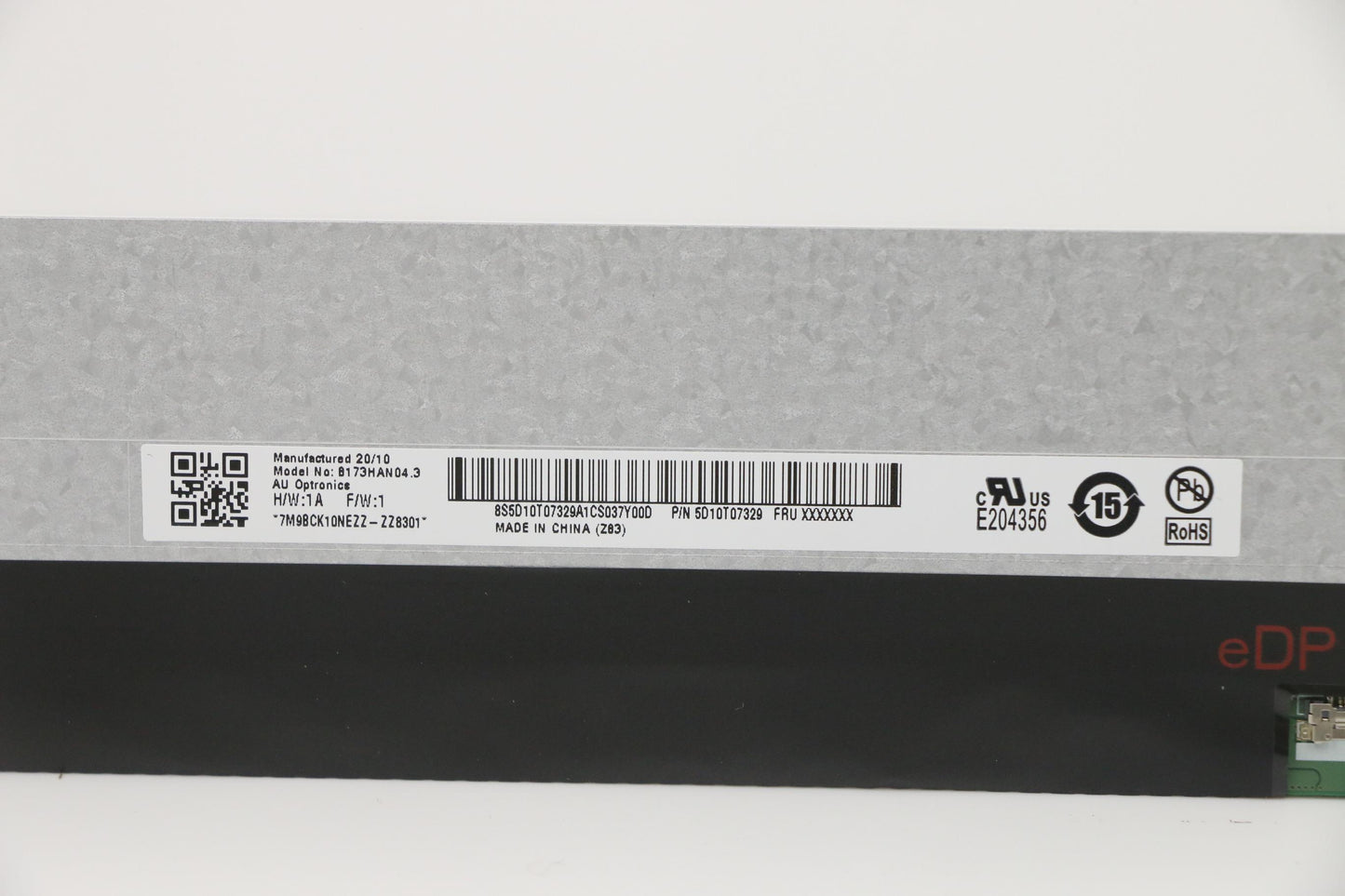 Lenovo 17.3" FHD Display, Anti-Glare, IPS, 300nit, 72% NTSC - 5D10T07329