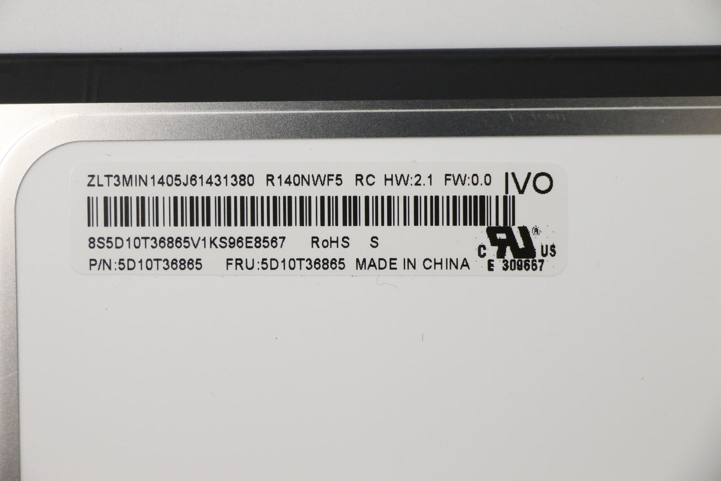 Lenovo Iv R140Nwf5 Rc2.1 Ag Fhdi Once - 5D10T36865