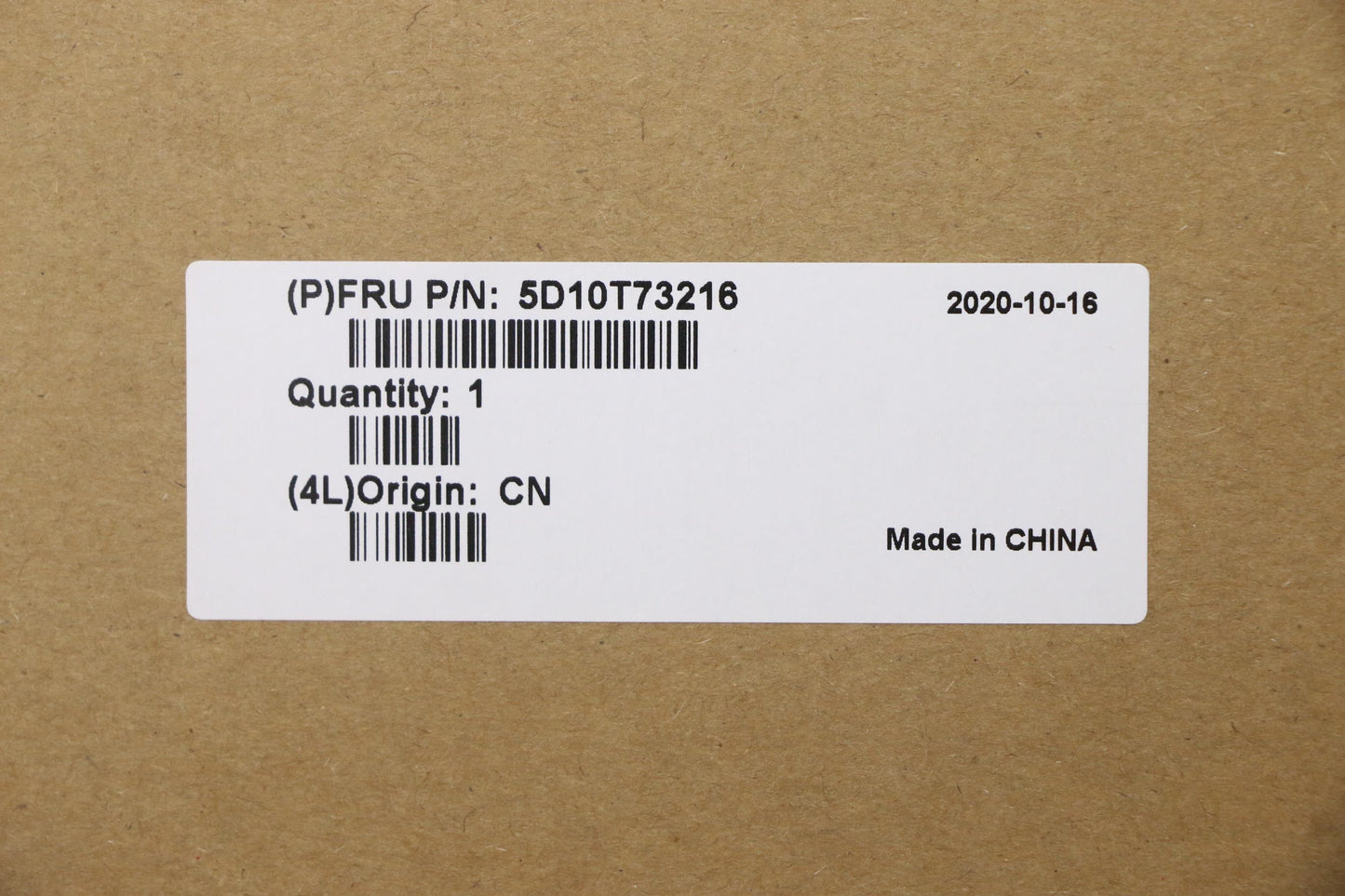 Lenovo 15.6-Inch Display, BO NV156FHM-N52, FHD, Version 8.0 - 5D10T73216